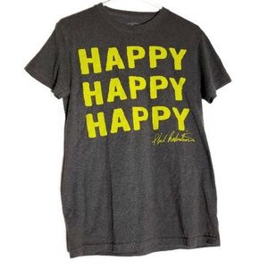 Duck commander Happy Happy Happy gray tee